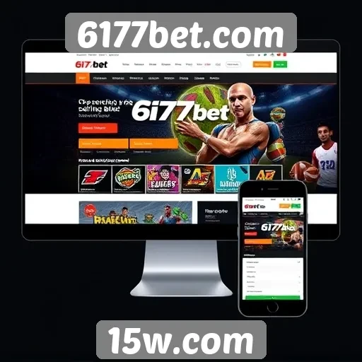 Plataforma 6177bet.com destaca-se pelo design responsivo